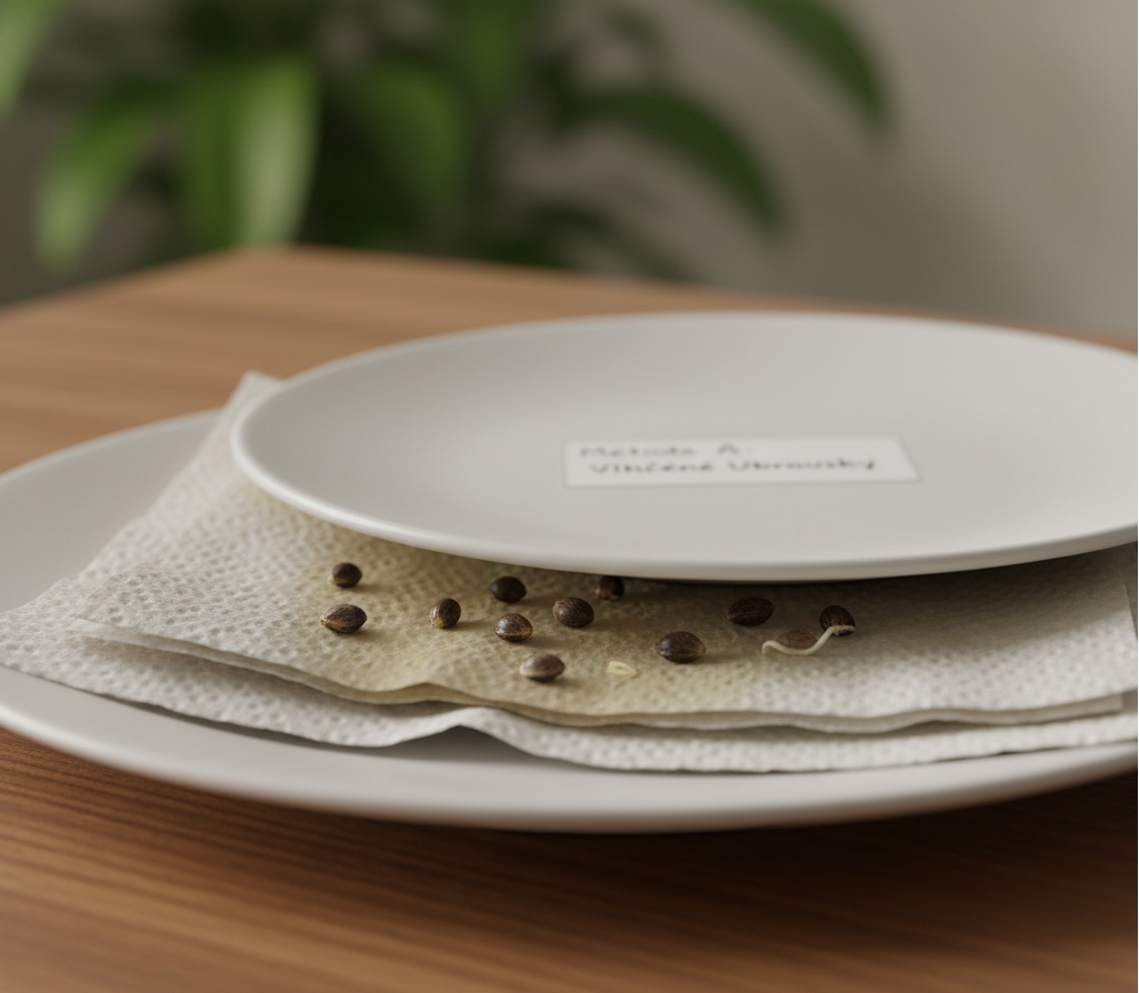 semena konopí a klíčení