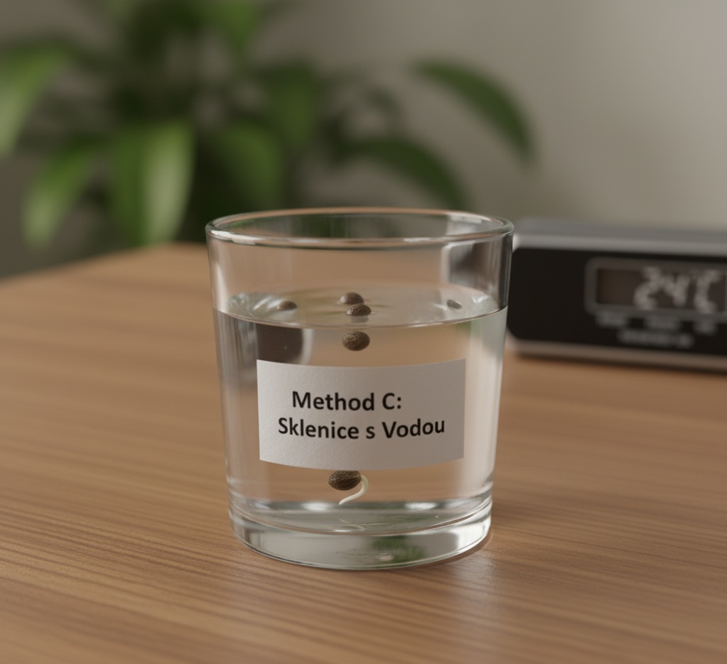 semena konopí a klíčení