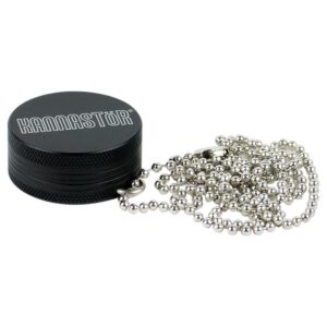 Kannastör® 2 piece Pendant Grinder in Black - 1.25"