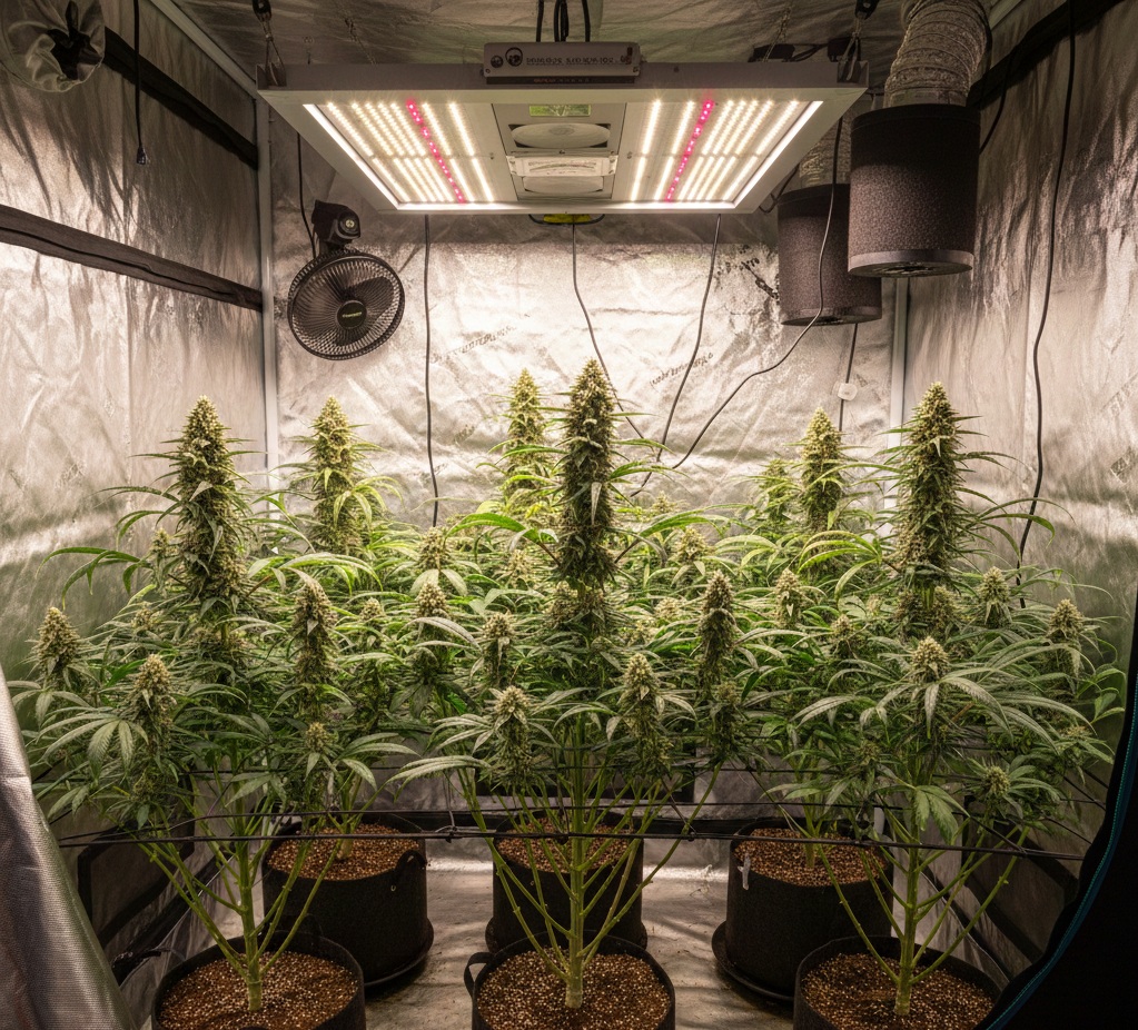 indoor pěstování konopí