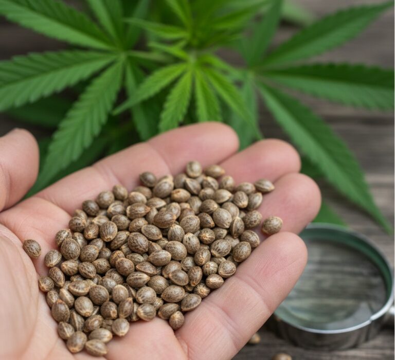 regulérní semena konopí