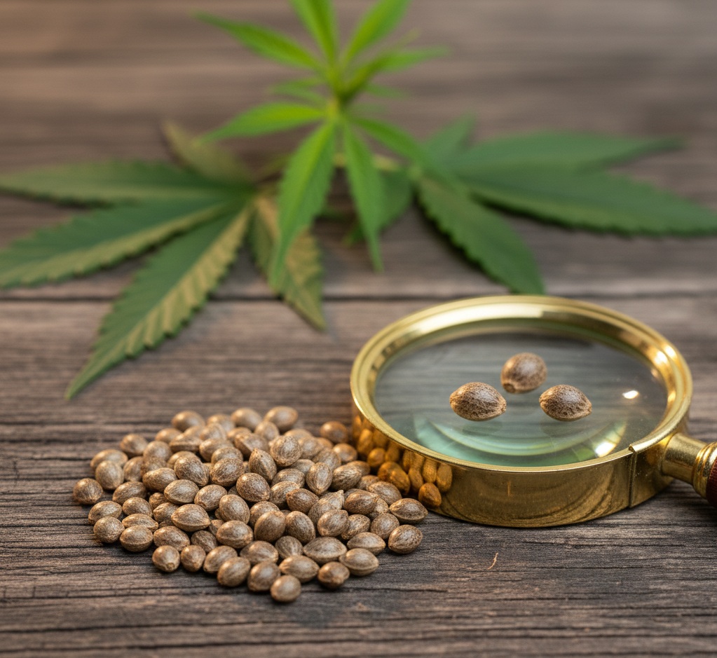 regulérní semena konopí