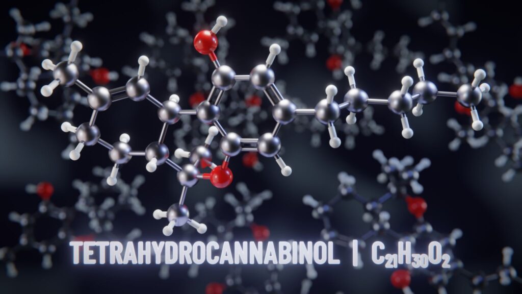 THC molekula